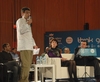 Foto: Uno de los ponentes toma la palabra en el encuentro sobre innovaci�n 