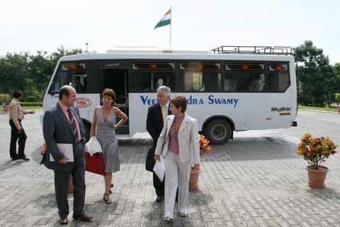 Argazkia: Think Gaurko ordezkaritza Hyderabad hirian