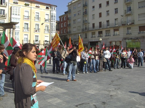Foto: Acto pol�tico en Gasteiz