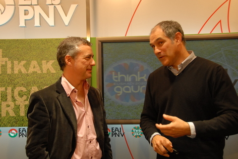 Argazkia: I�igo Urkullu eta Andoni Zubizarreta