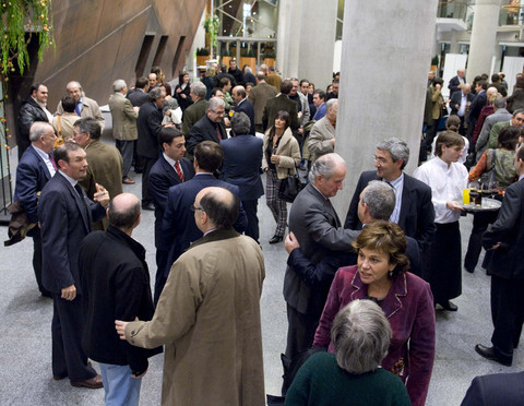 Foto: Tras el encuentro se organiz� un evento para los asistentes 